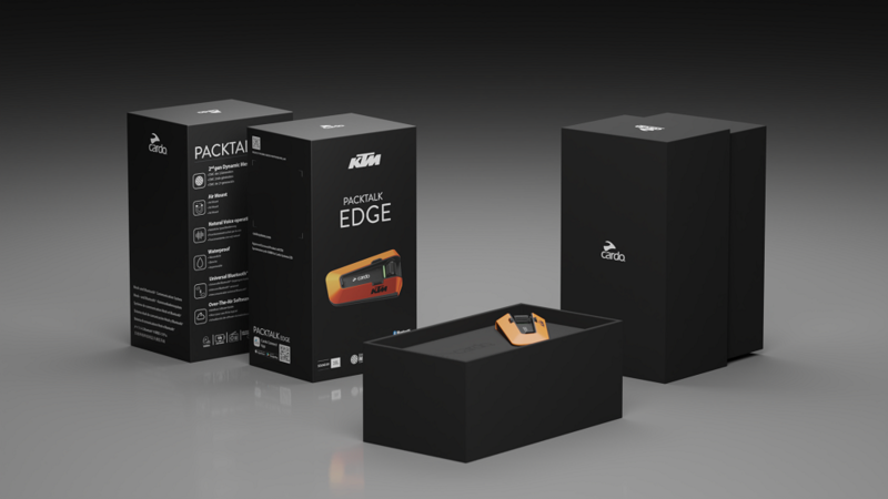 Cardo Packtalk Edge KTM Singelkit