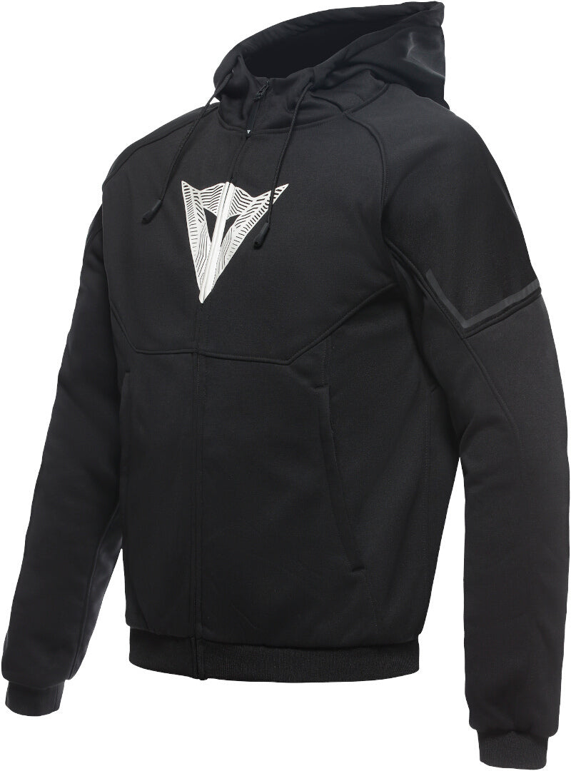 Dainese Mc Jacka Daemon-X Safety Hoodie Svart/Vit