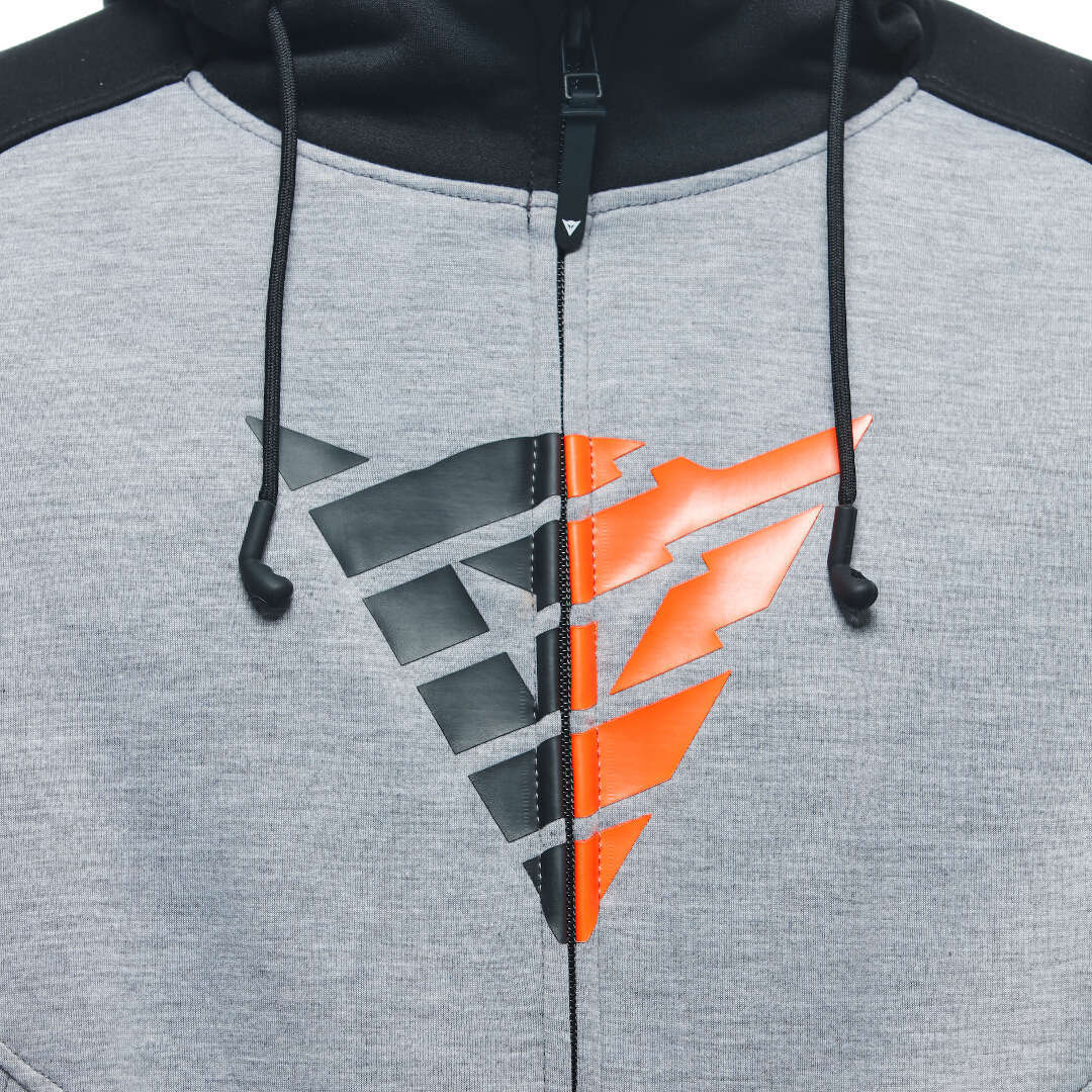 Dainese Mc Jacka Daemon-X Safety Hoodie Röd/Svart