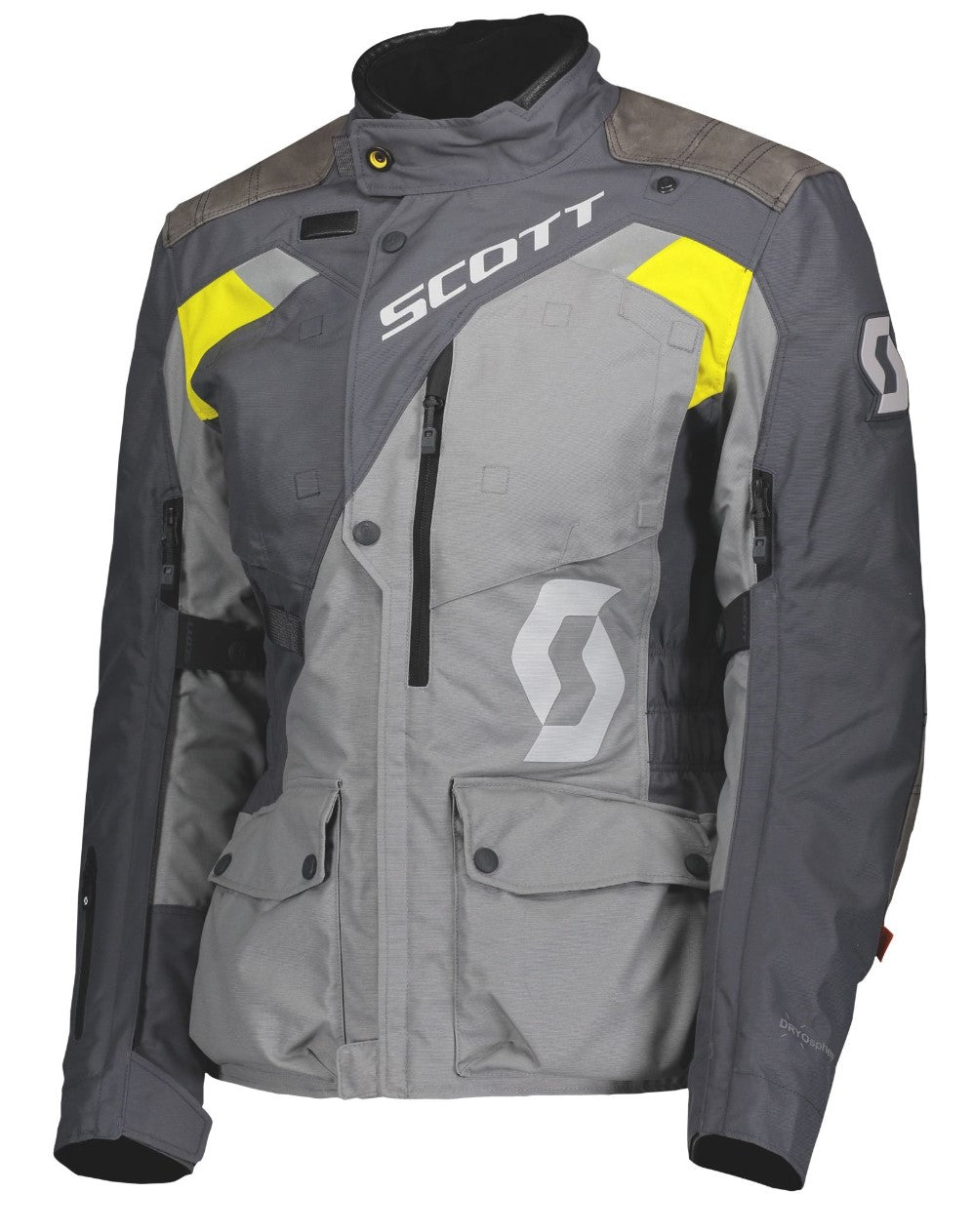 Scott Jacket W's Dualraid Dryo grey/yellow SPL