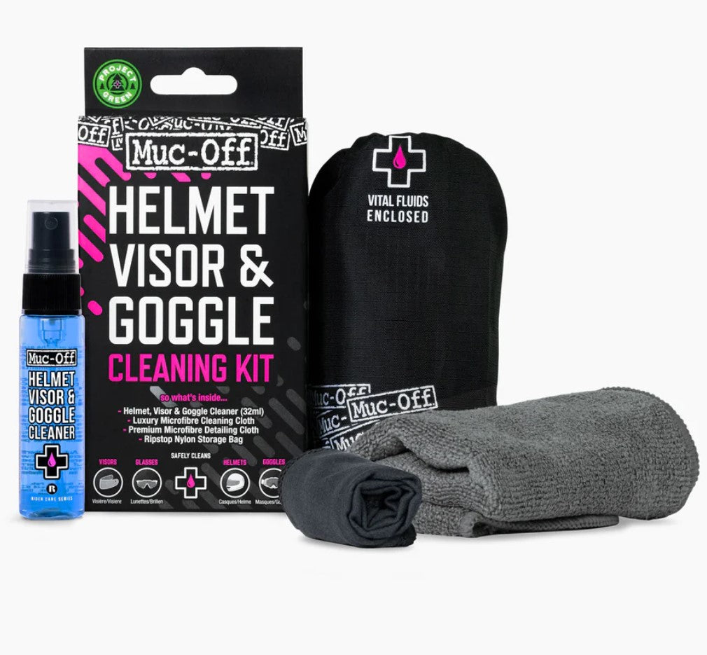 Muc-Off Helmet, Visor & Goggle Cleaning Kit V2