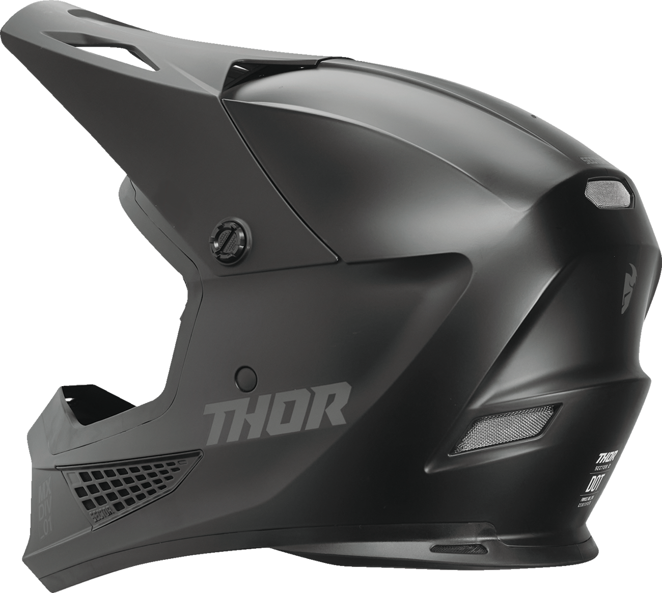 Thor Crosshjälm Sector 2 Mattsvart