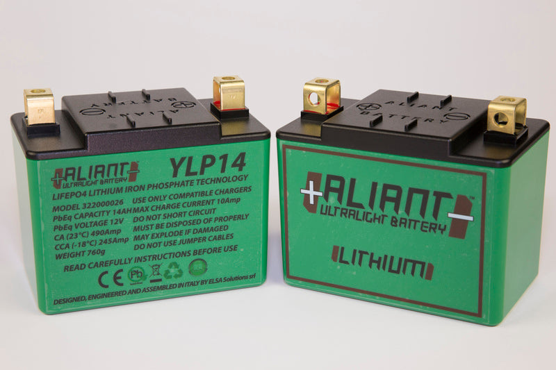 Aliant MC Batteri LitiumUltralight YLP14 Lithiumbattery Ready to use