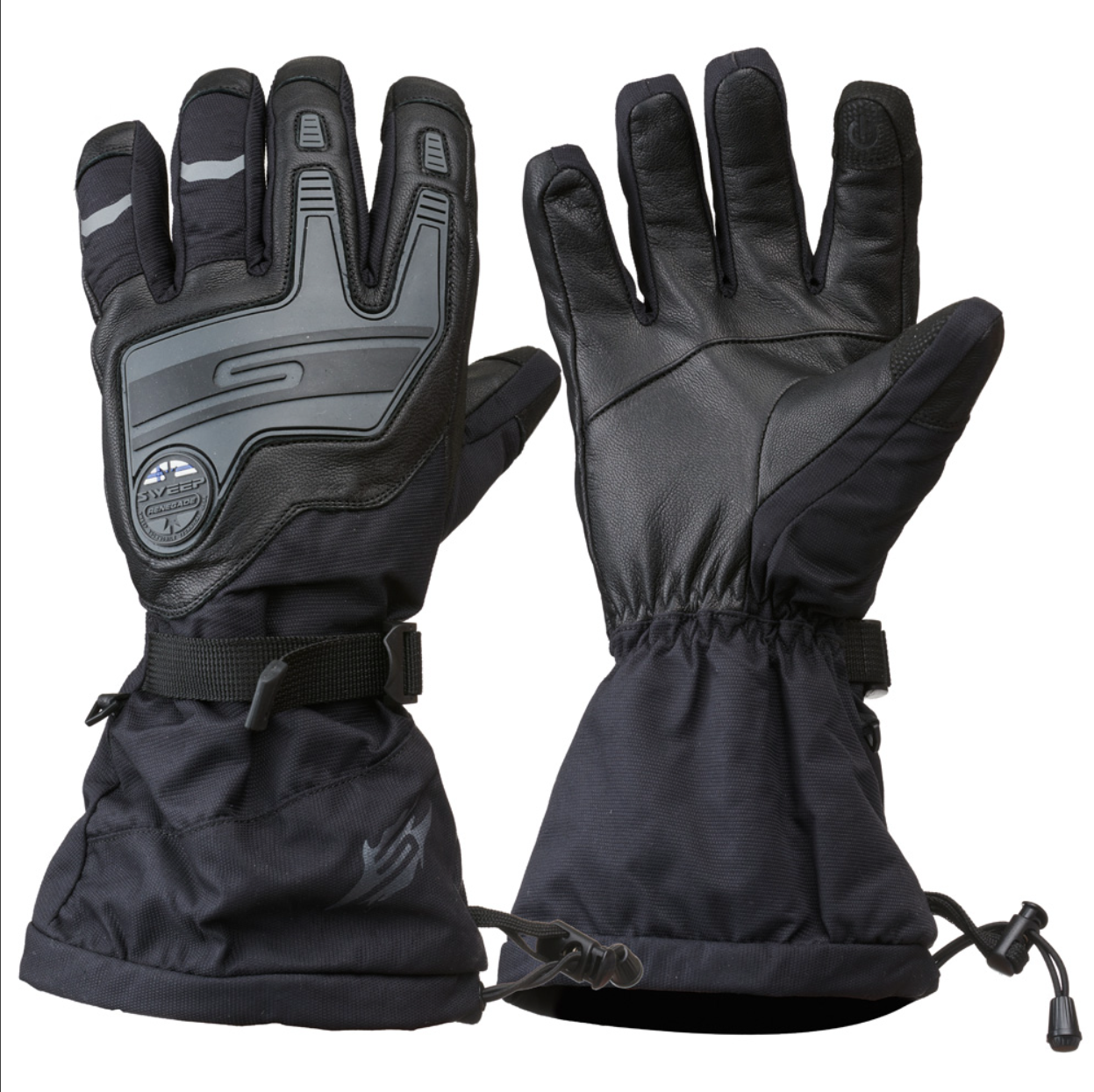 Sweep Renegade Snöskoter Handske Svart/Grå