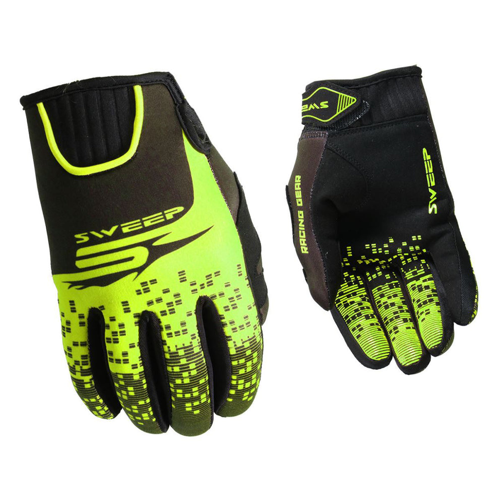Sweep Nxt Neoprene Handske Svart/Gul
