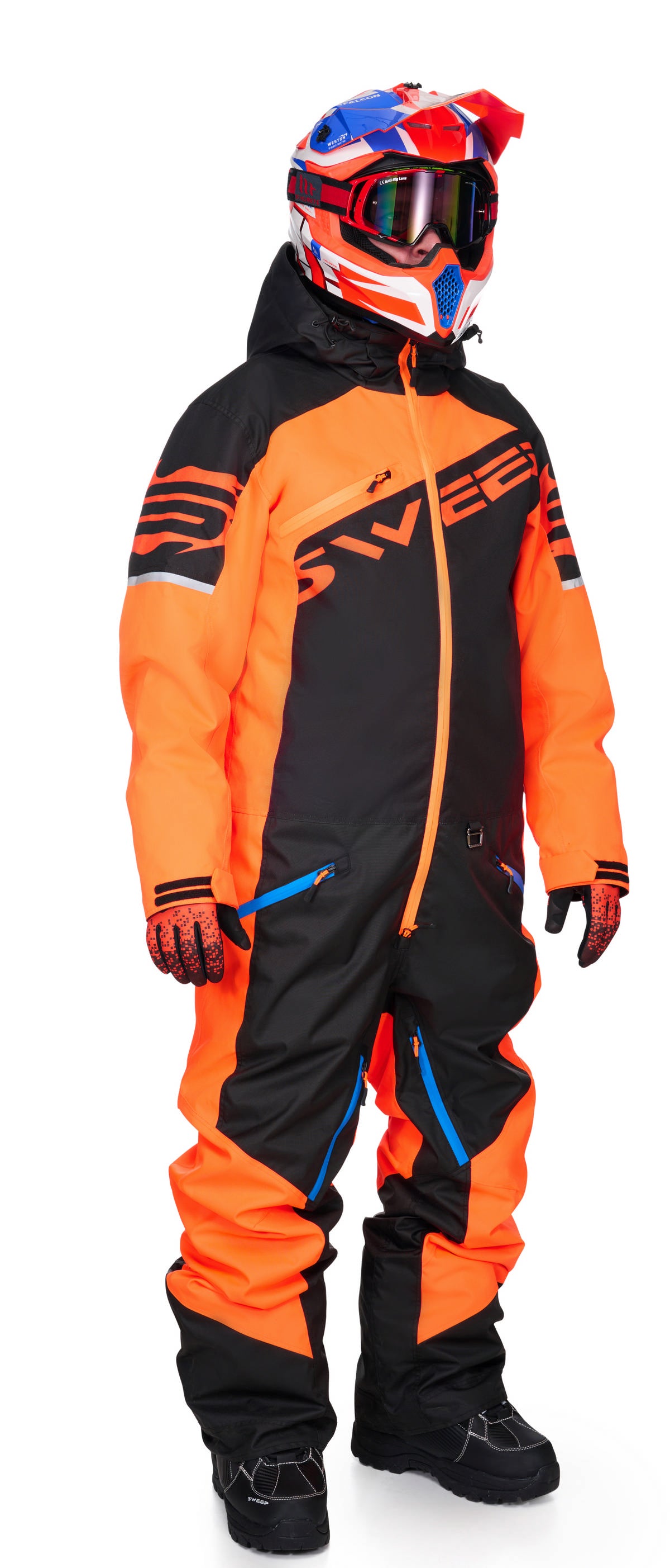 Sweep Razor Light Snöskoteroverall Svart/Orange
