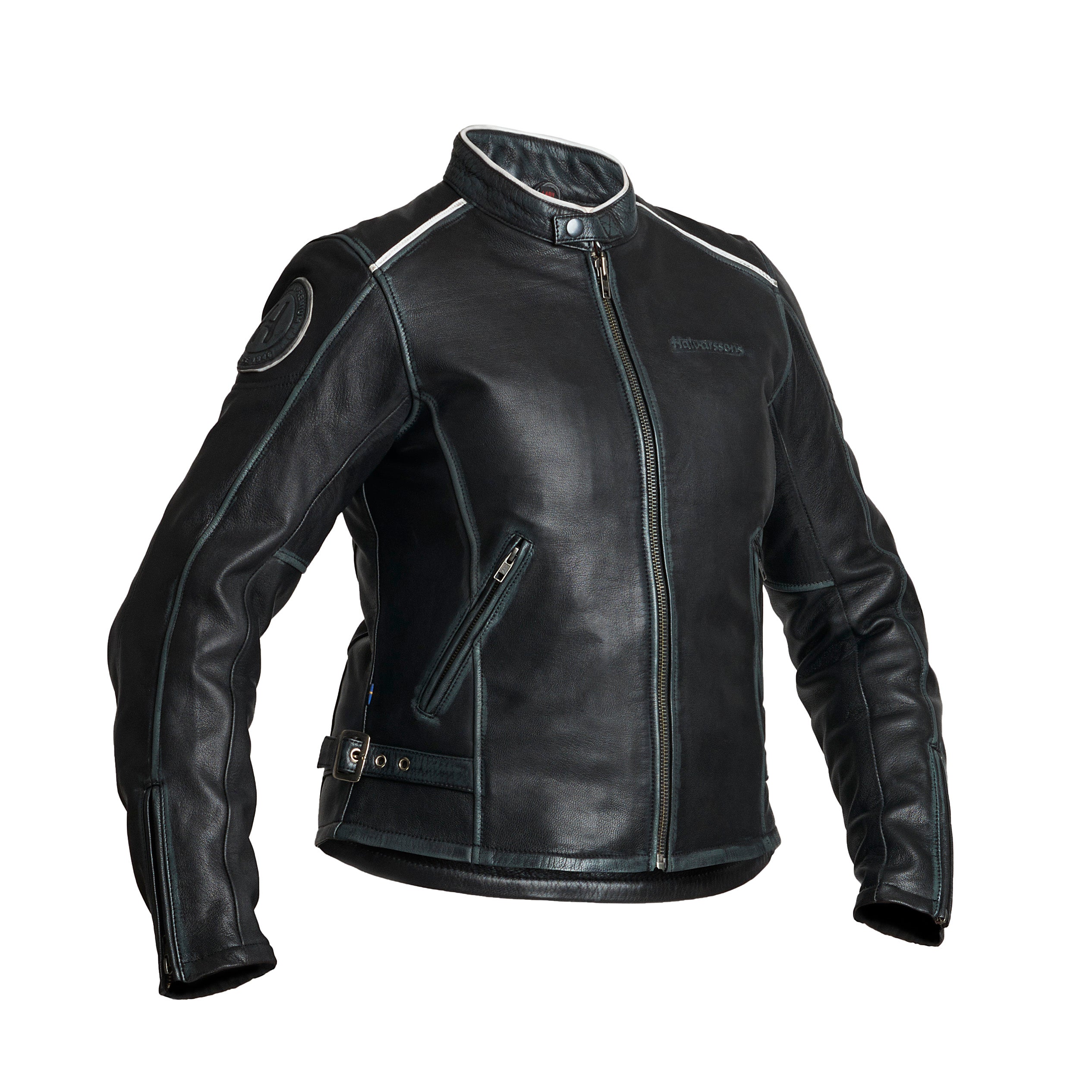 Halvarssons Skinnjacka Nyvall Dam Svart