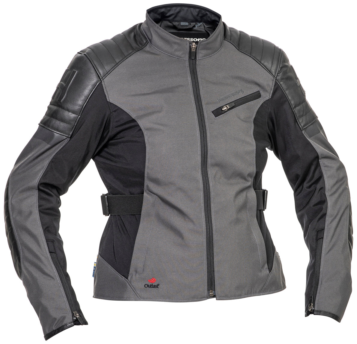 Halvarssons Textiljacka Solberg Woman Mörkgrå/Svart