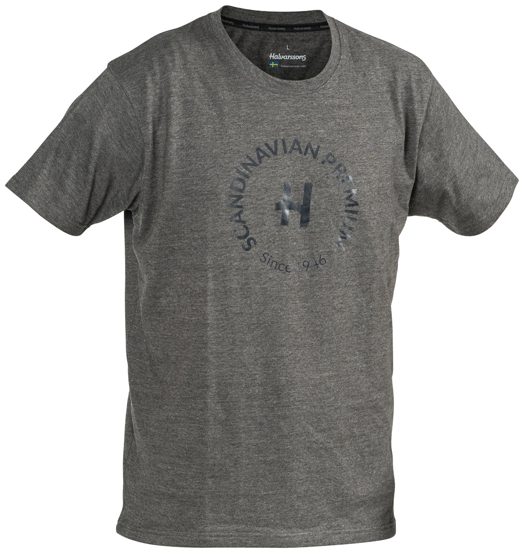 Halvarssons T-shirt H Tee Grå