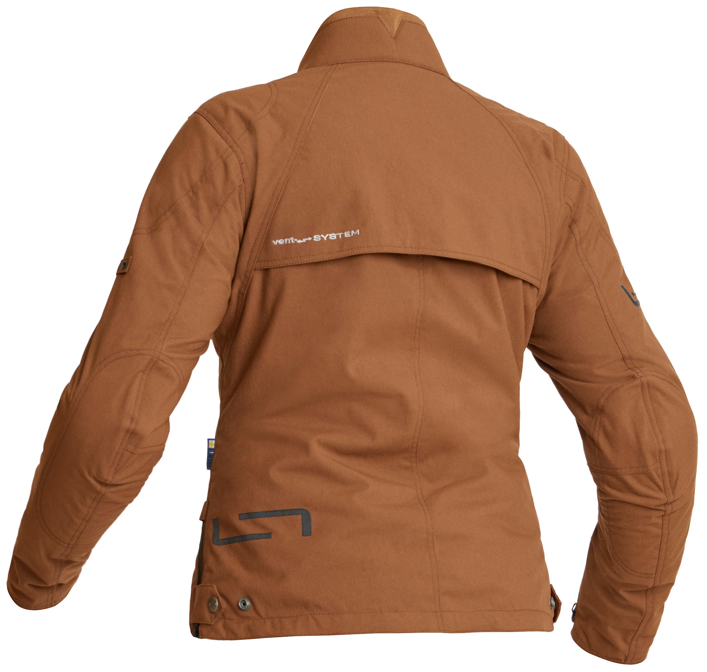 Lindstrands Textiljacka Kvien Dam Brun