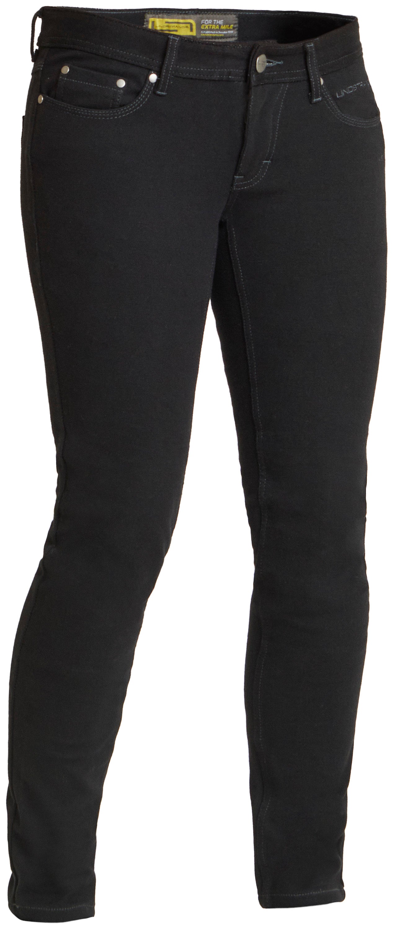 Lindstrands Jeans Fide Dam Svart