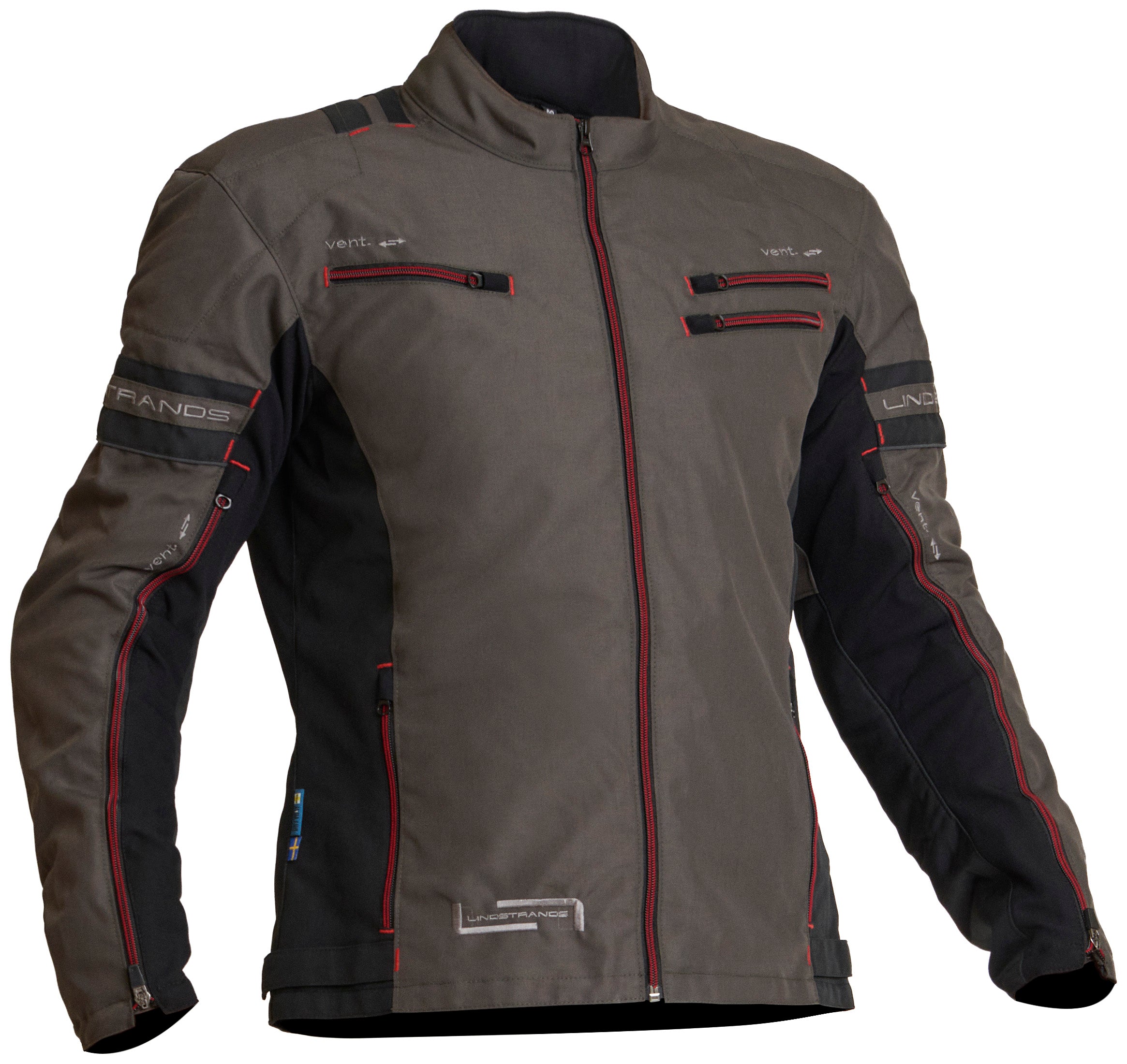 Lindstrands Textiljacka Lysvik Grön