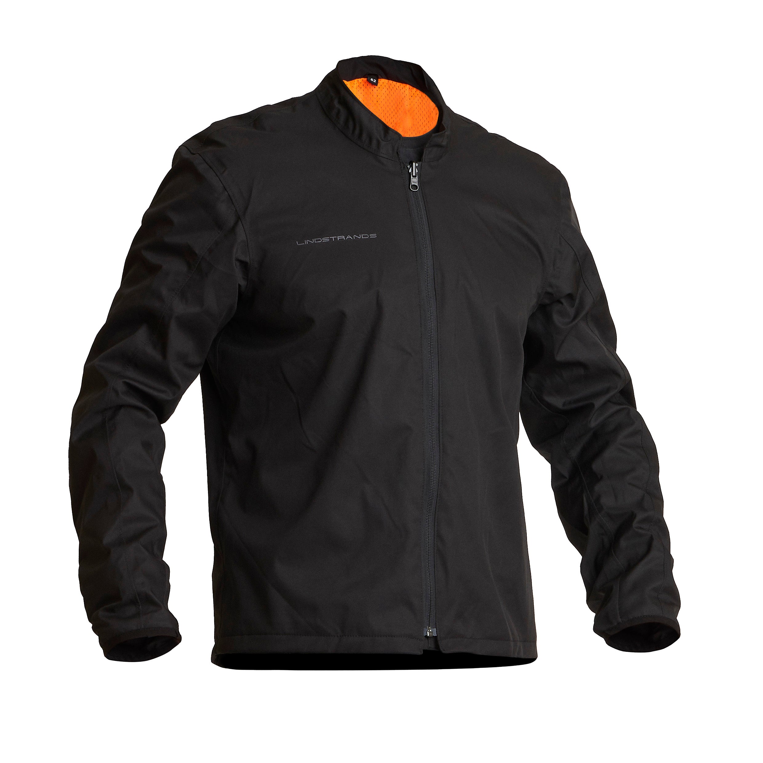 Lindstrands Textiljacka Rexbo Grå/orange