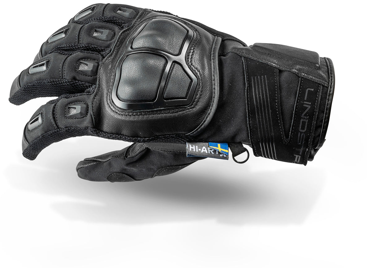 Lindstrands Mc Handske Sveg Svart