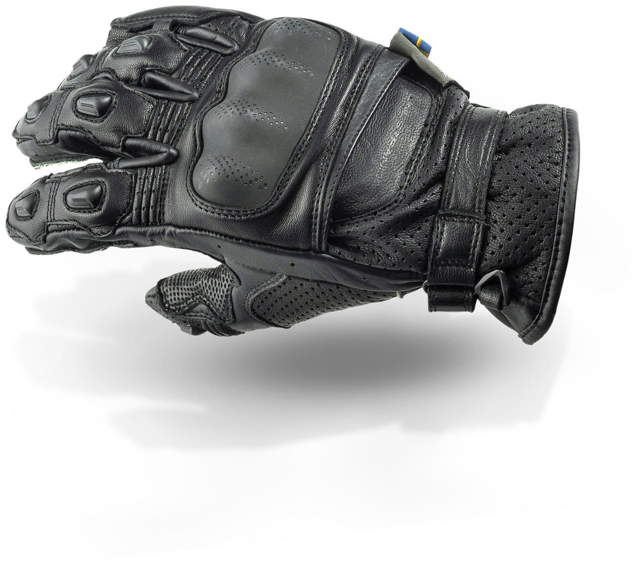 Lindstrands Mc Handske Holen Svart