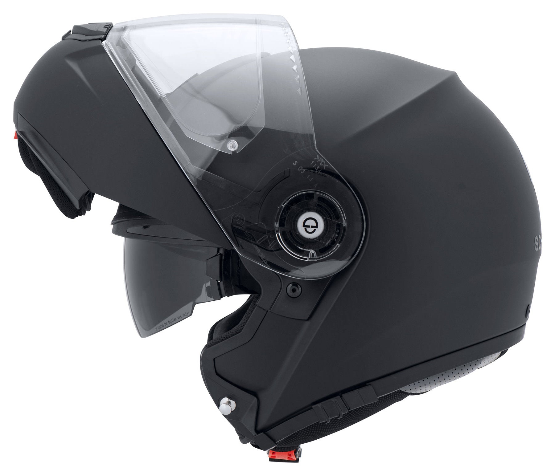 Schuberth C3 Pro Öppningsbar Mc Hjälm Mattsvart