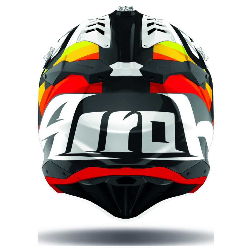 Airoh Hjälm Aviator 3 Rainbow vit