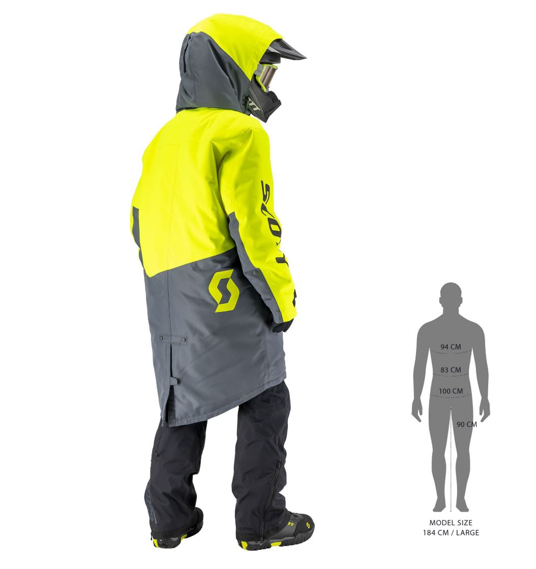 SCOTT Depårock Grå/Gul