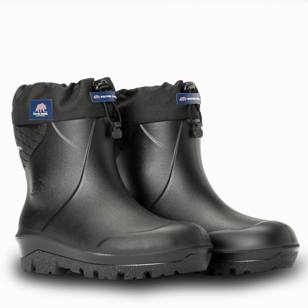 POLYVER Skoterstövel Classic Winter Låg 24 Svart