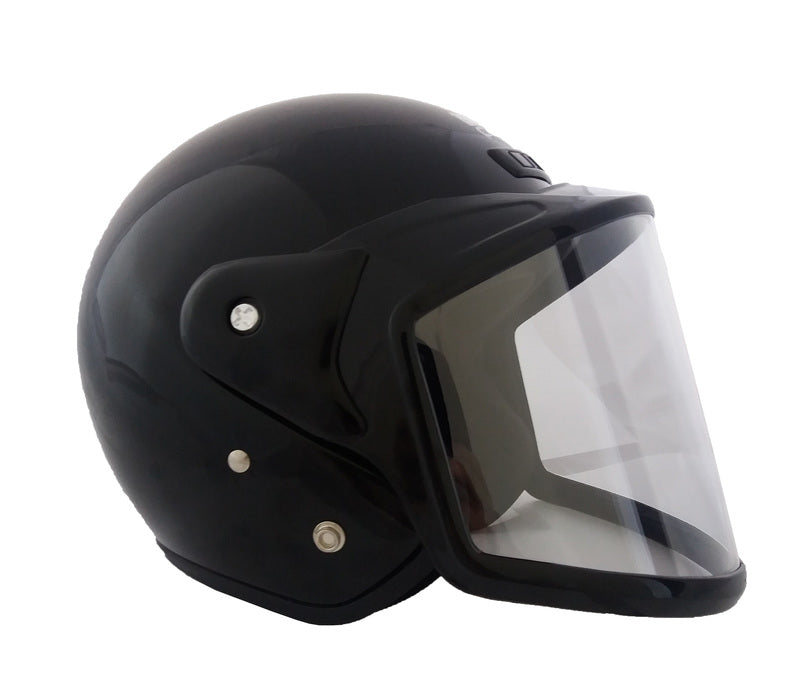 SnowPeople Jet Öppen Mc Hjälm Svart