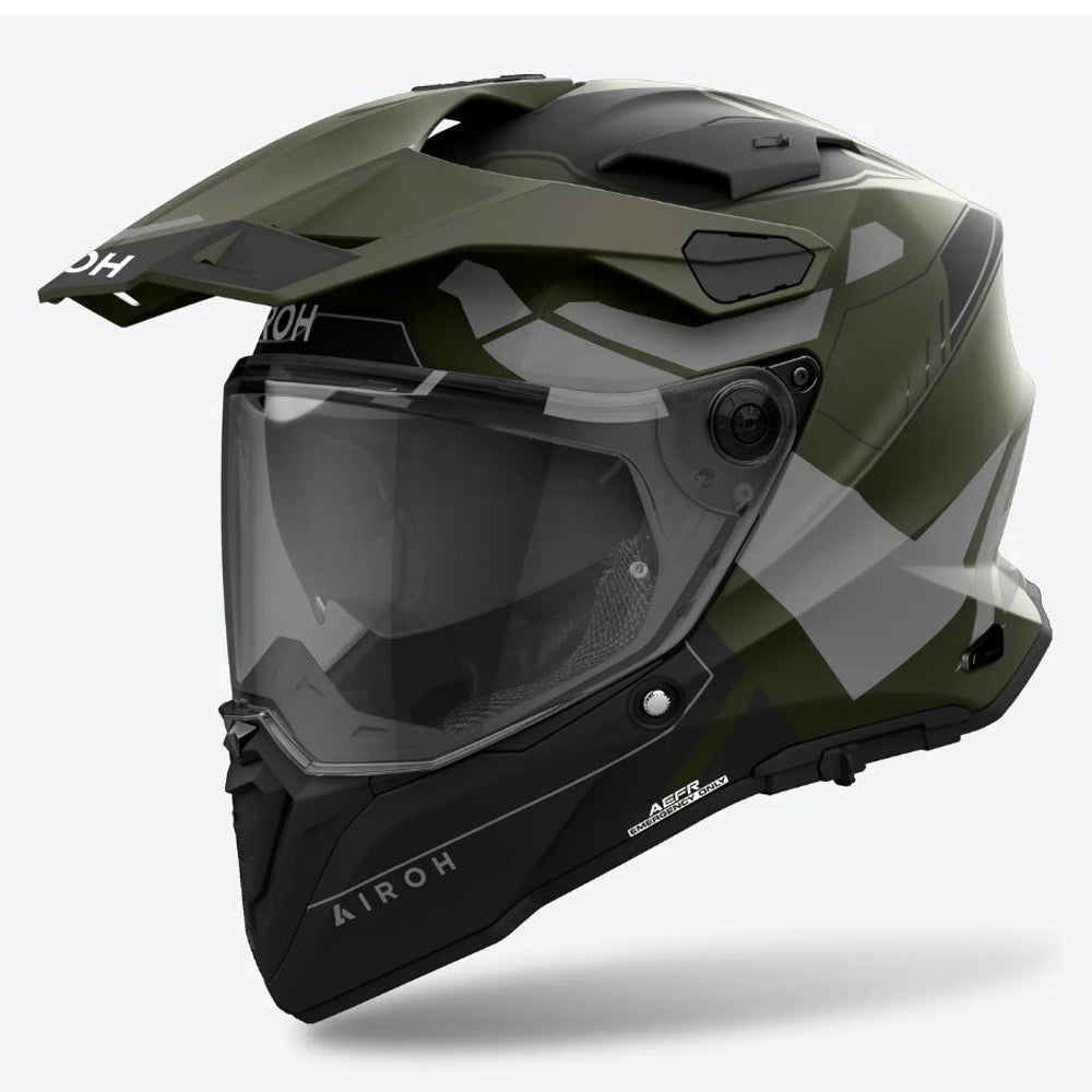 Airoh Hjälm Commander 2 Reveal Röd Fluo Matt