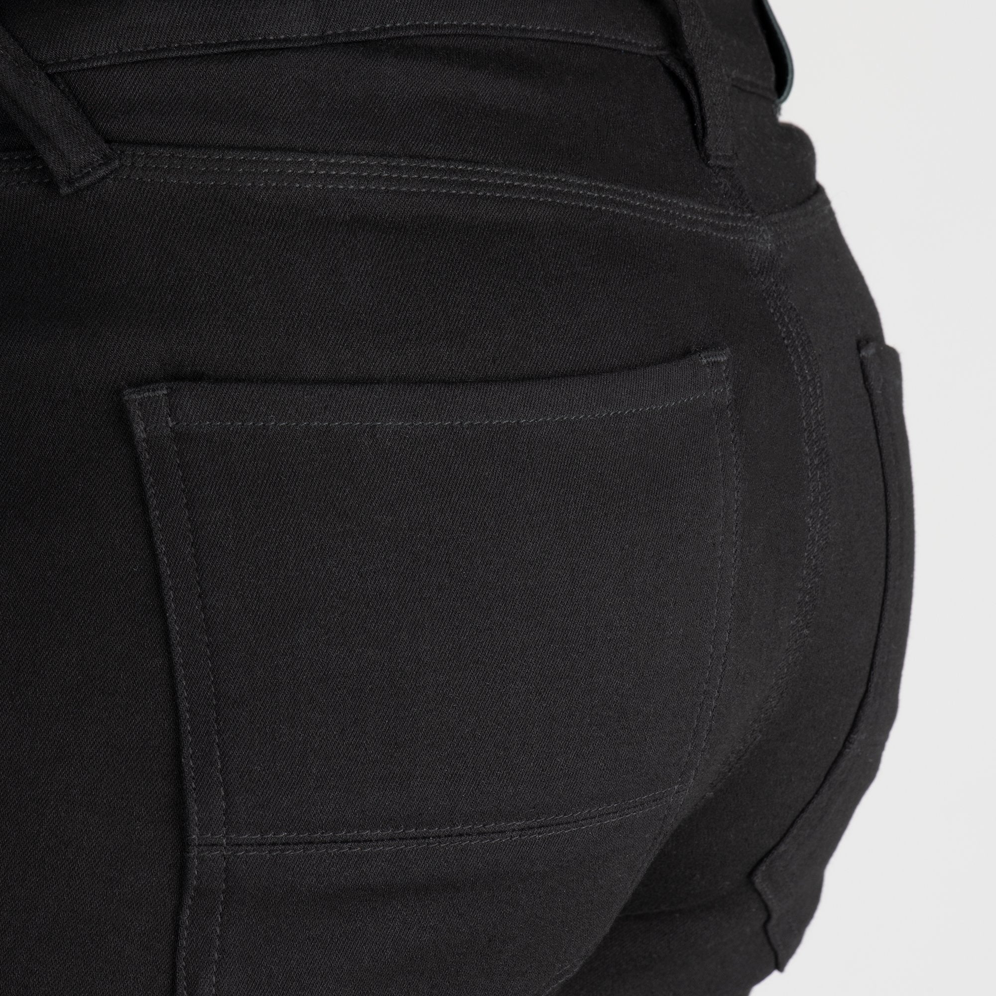 Oxford Mc-Jeans OA Super Stretch MS Slim Jean Svart kort modell