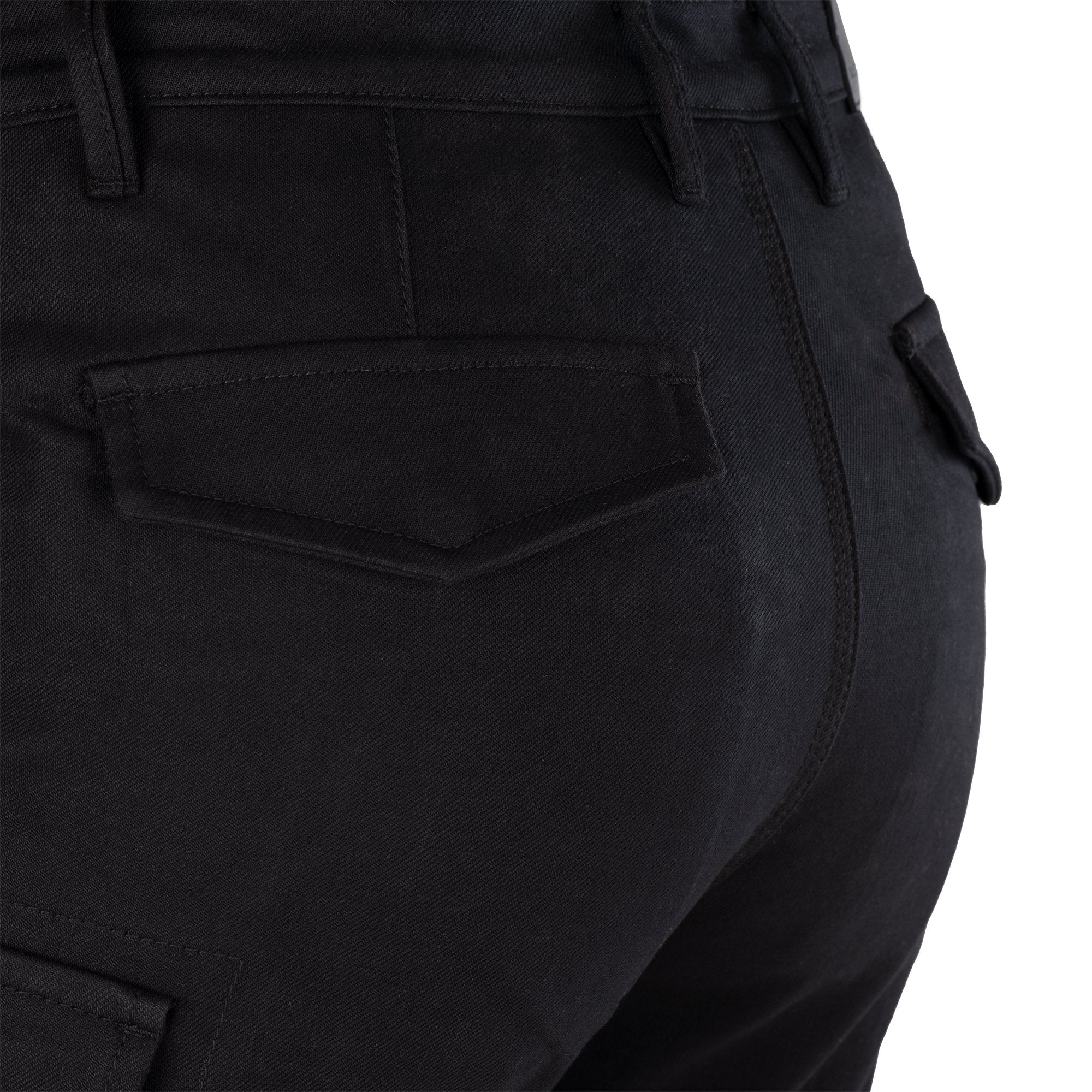Oxford MC Jeans AA Cargo Herr Standardlängd Svart