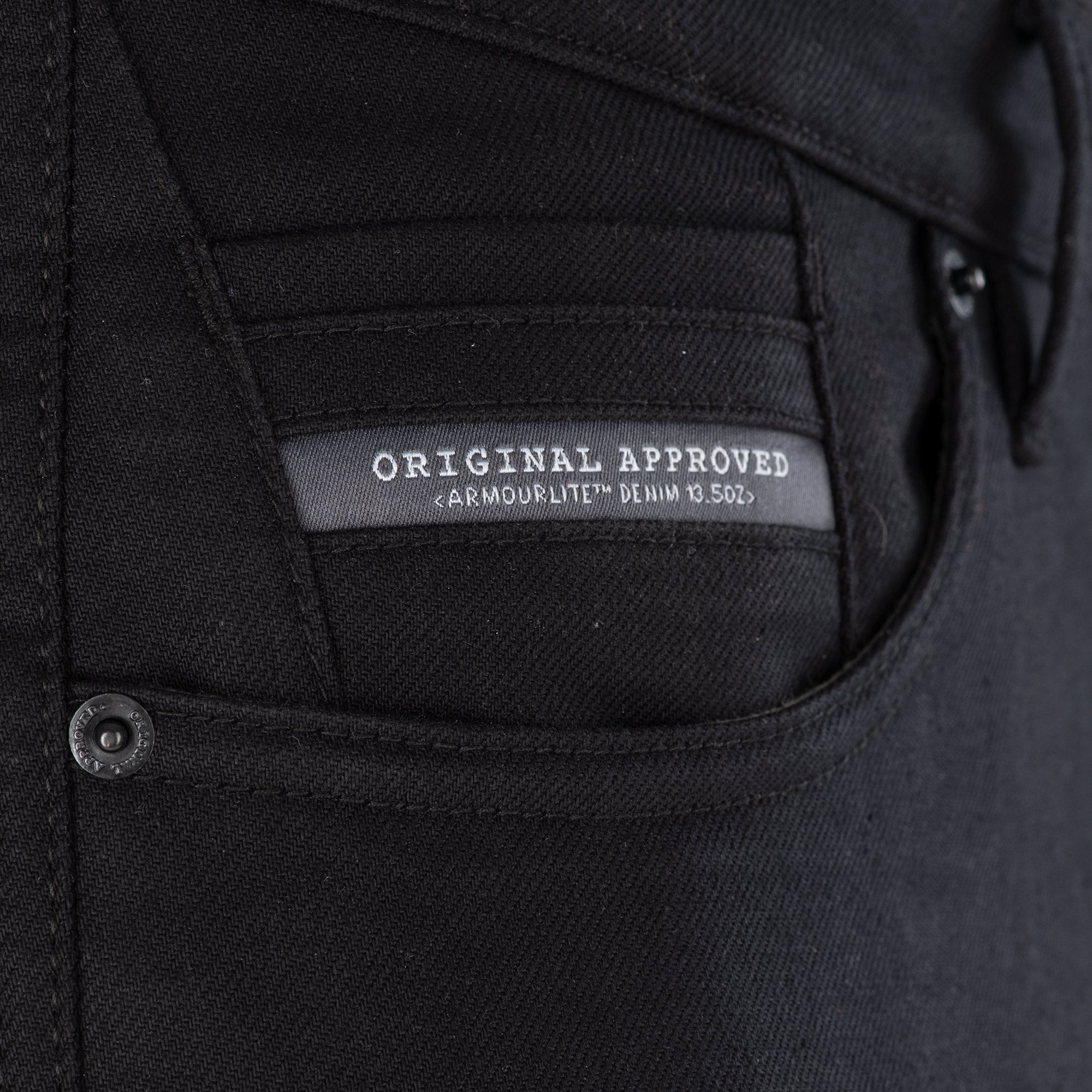 Oxford MC Jeans AA Cargo Herr Standardlängd Svart