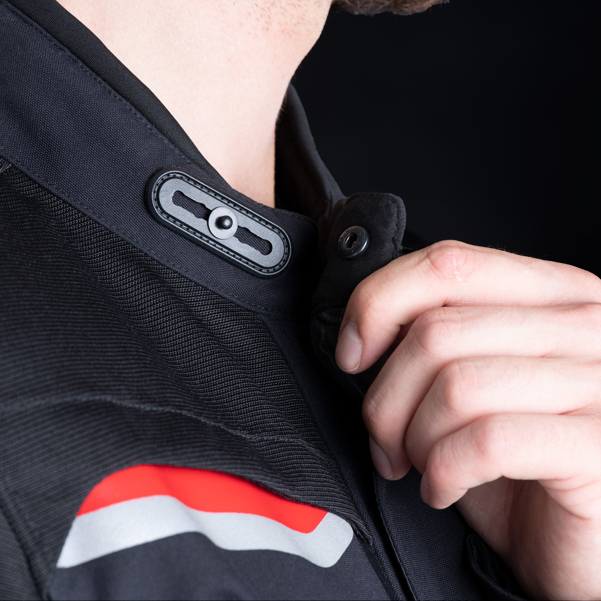 Montreal 4.0 MS Dry2Dry Mc Jacka Svart/Grå/Röd