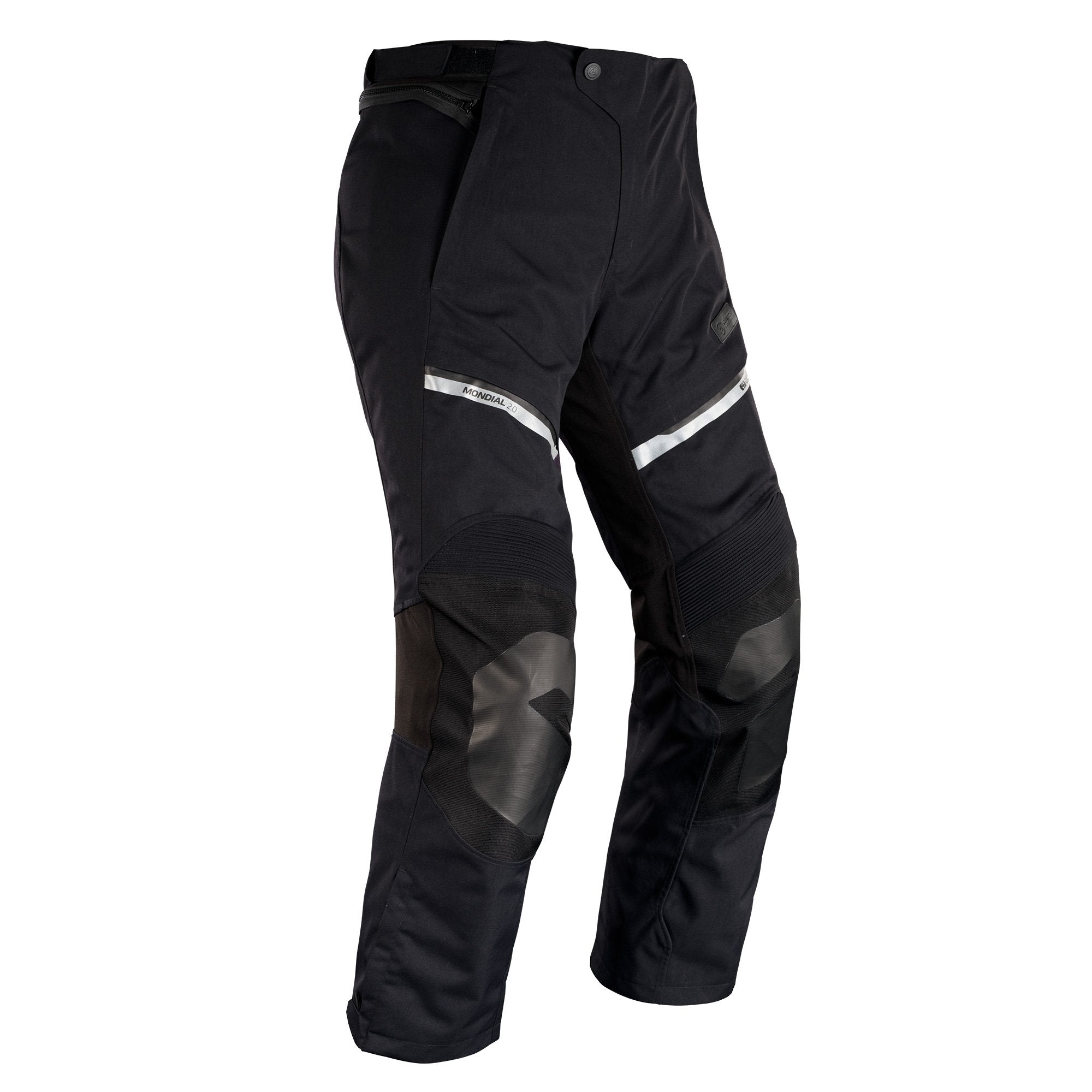 Oxford Mc-Byxa Mondial 2.0 MS Pant Tech Svart Kort