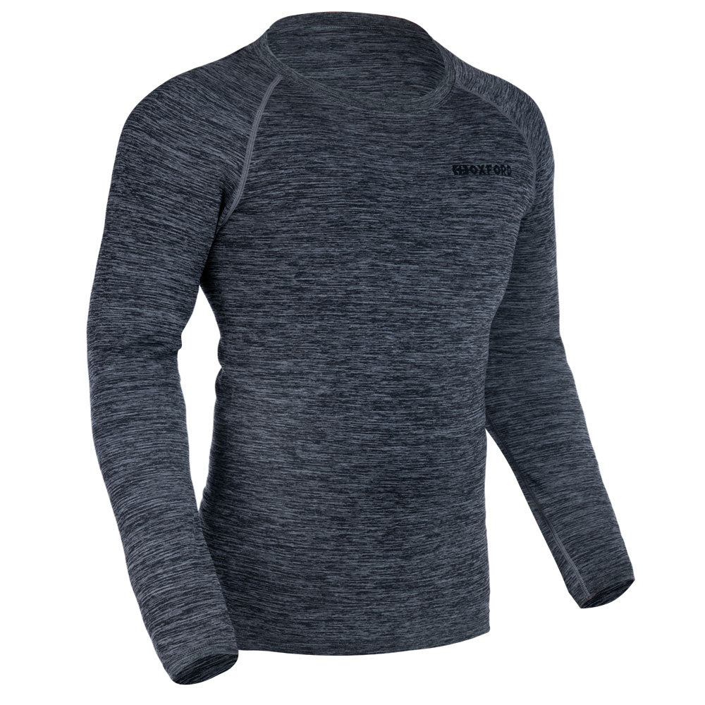 Oxford Advanced Base Layer Herr Tröja Charcoal