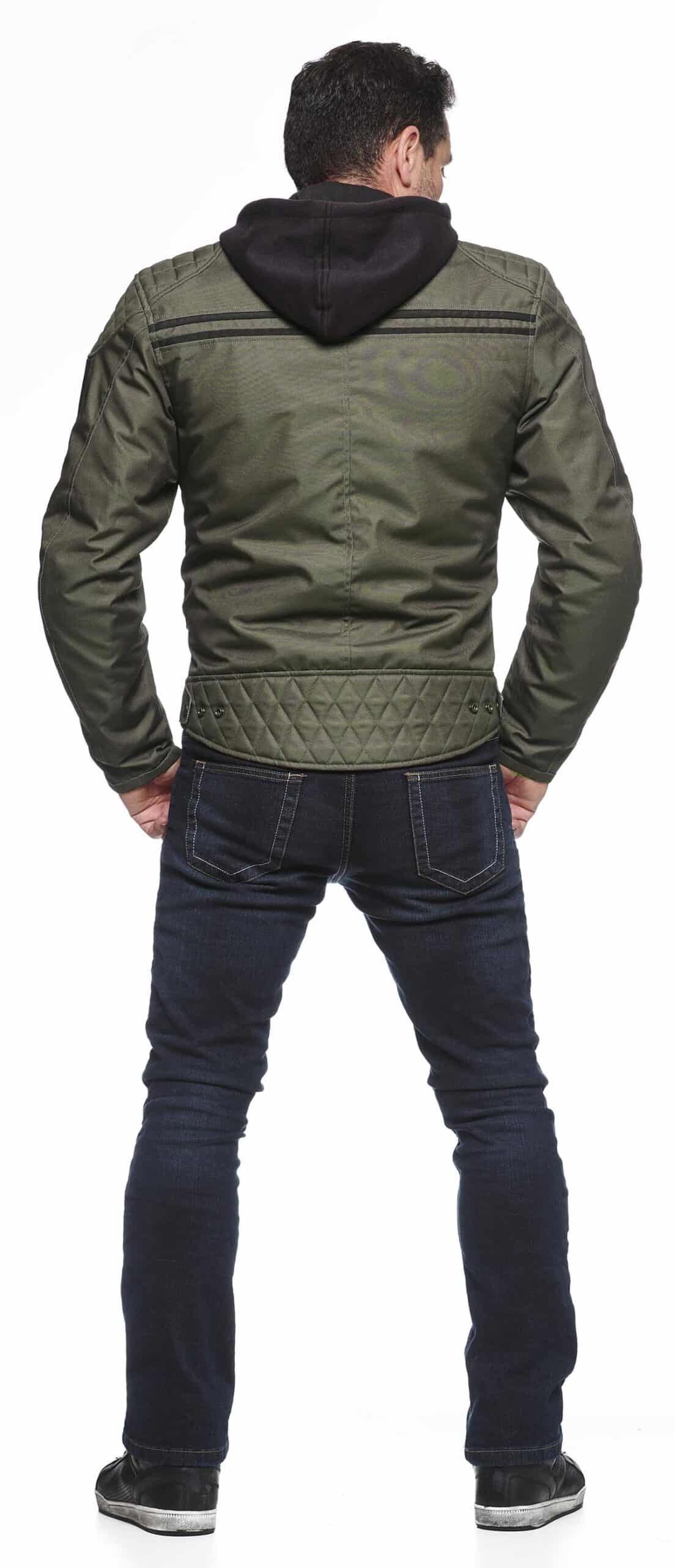 Sweep Motorod mc jacka, grön/svart, 2XL