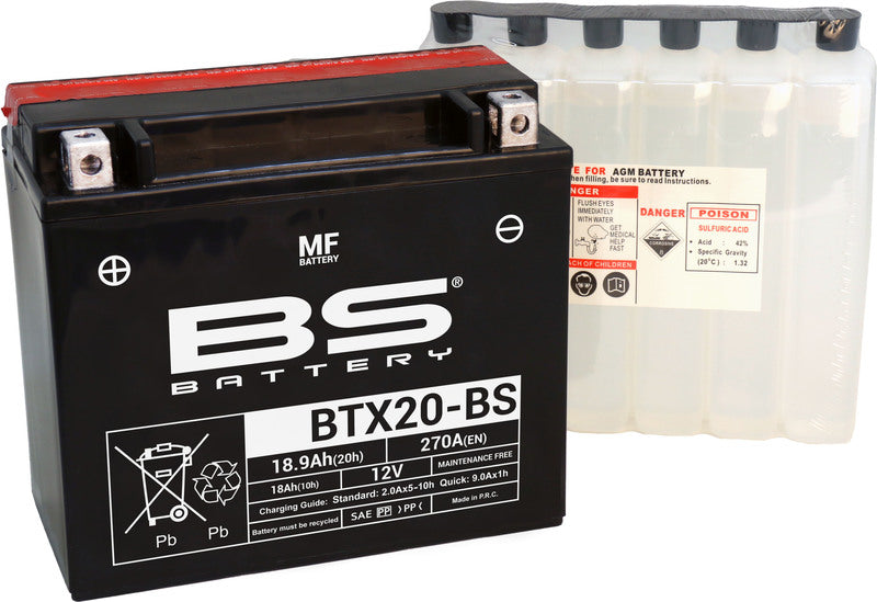 BS Battery BTX20-BS *Kundretur