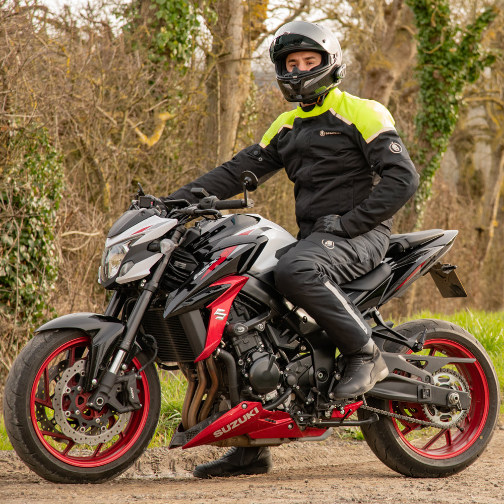 Oxford Spartan Mc Byxor Herr Svart