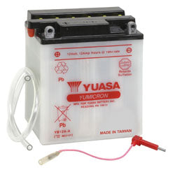 Yuasa Batteri YB12A-A (cp) inkl syrapack