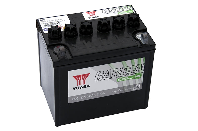 Yuasa Batteri 896 12V 26AH Garden