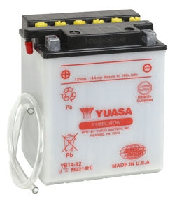 Yuasa Batteri YB14-A2 (cp) inkl syrapack