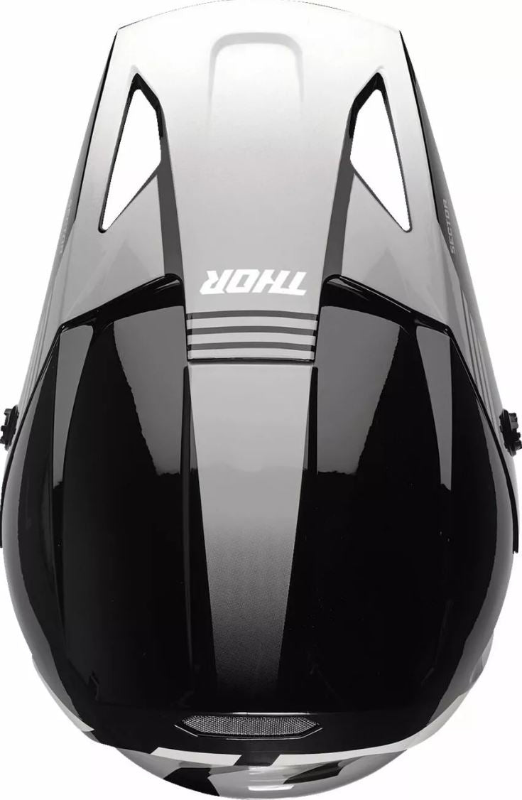 Thor Crosshjälm Sector 2 Carv Svart/Vit