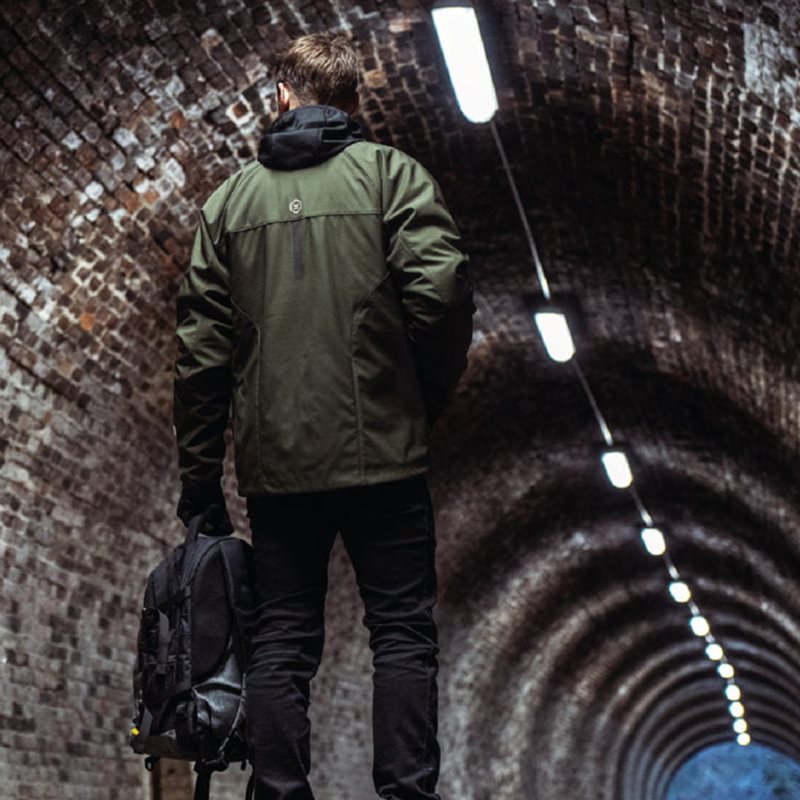 Knox Dual Pro 3 i 1 Jacka Grön Herr