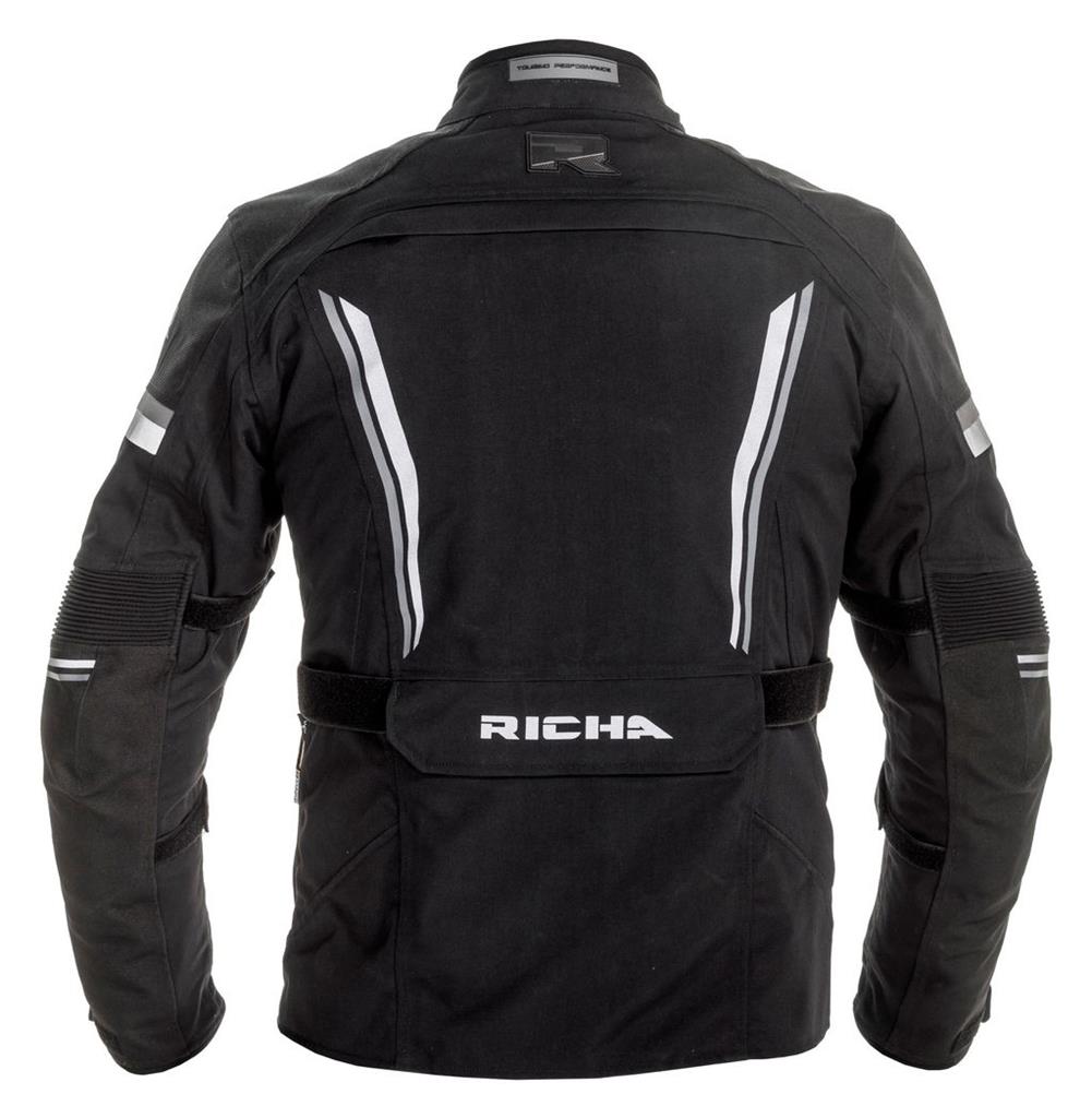 Richa Infinity Pro 2 Mc Jacka Svart/Röd