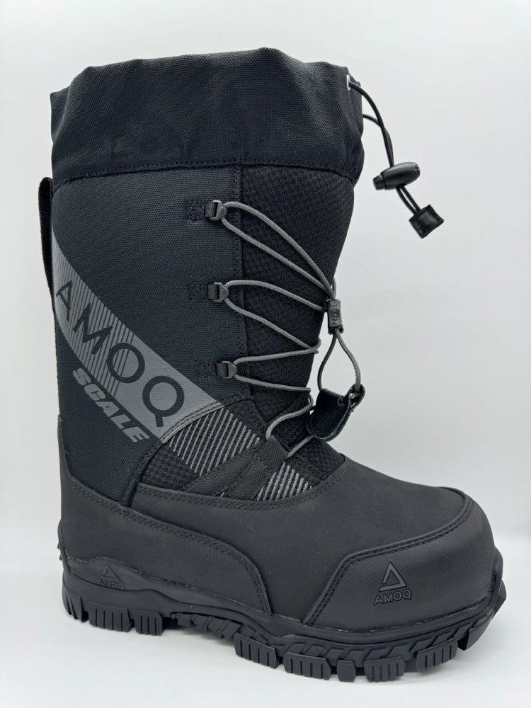 AMOQ Scale Speed Lace Skoterkängor Svart/Grå