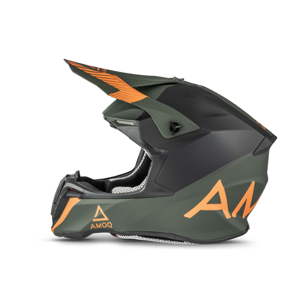 AMOQ Airframe Hjälm Militärgrön