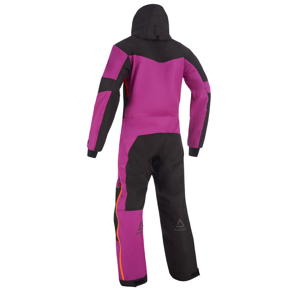 AMOQ Void V2 Dam Skoteroverall Fodrad Svart/Violet/Orange