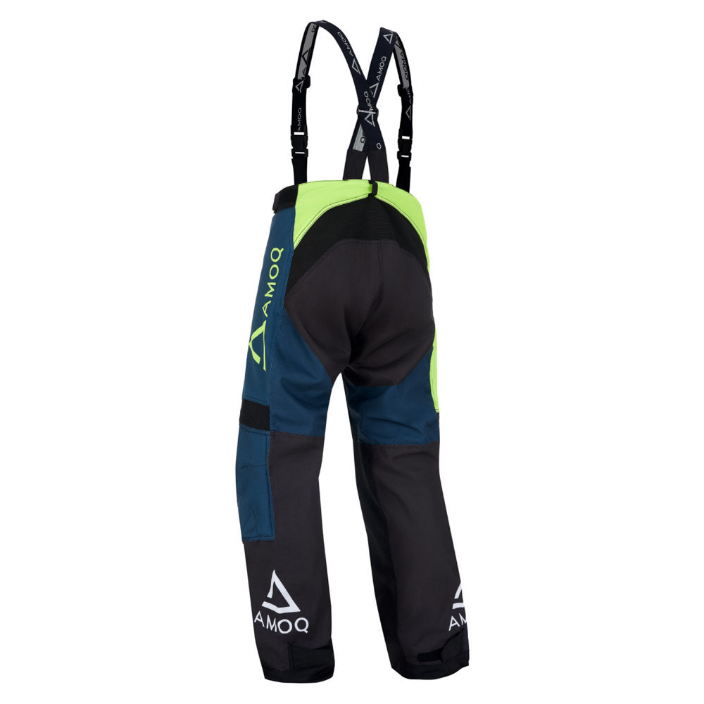 AMOQ Snowcross Skoterbyxor Svart/HiVis