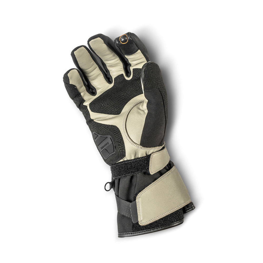 Halvarssons Mc Handske Tihola Svart/Grå