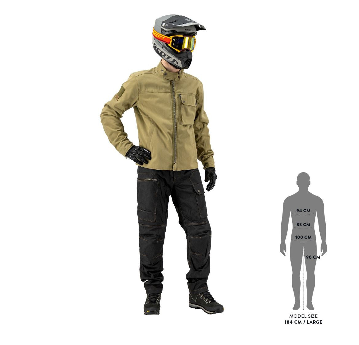 Scott Mc Byxa Roamer Svart