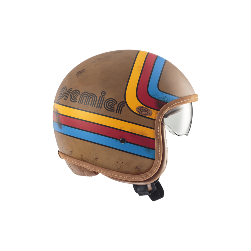 Premier Mc Hjälm Vintage Platinum ED.BOS EX BM