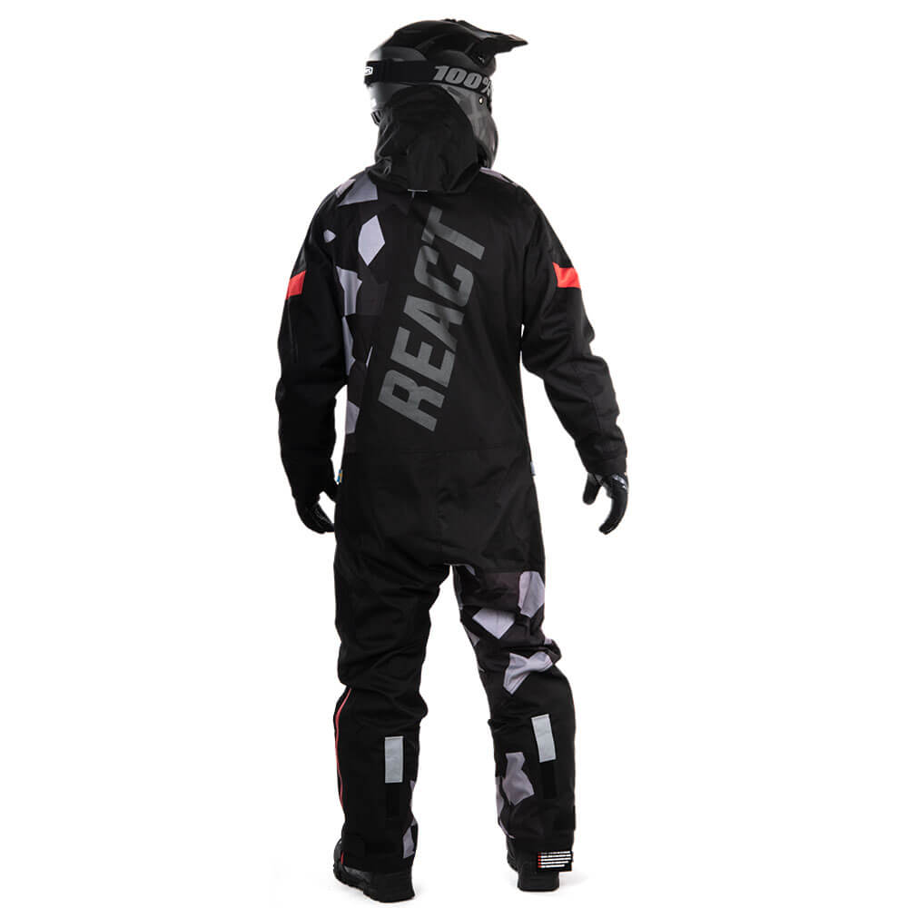 React Dunder V3 Herr Svart/Röd/Camo S