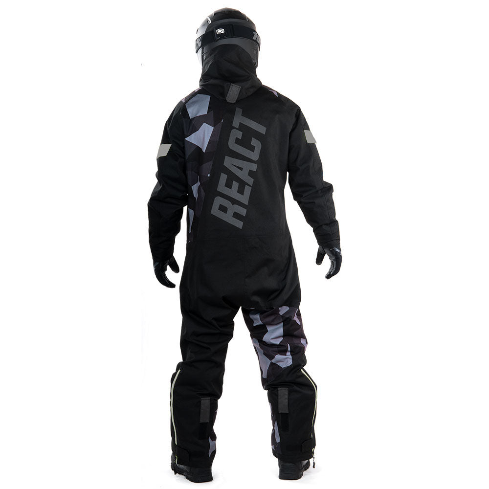 React Dunder V3 Herr Svart/Gul/Camo XS