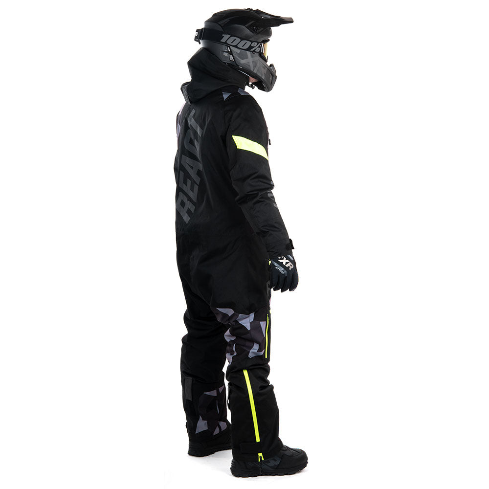 React Dunder V3 Herr Svart/Gul/Camo XS